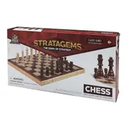 Stratagems 12 inch Folding Chess Set
