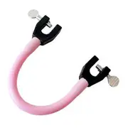 Ski Tip Connector Ski Wedge Aid Snowboard Connector Ski Training Aid for Ski Lovers Trainer Beginners pink