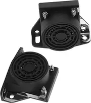 Luxshiny 2pcs Reversing Beeper Alarm for Trucks Loud Bibi Vehicle Horn Fit for Cars Engineering Vehicles Easy Installation Durable Construction