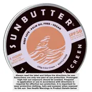 SunButter Tinted Reef Safe Face Sunscreen SPF50 100g