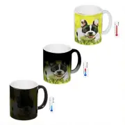 French Bulldog Cute Puppy Coffee Mug Color Change Heat Morph