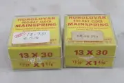 2 NEW Horolovar Mainspring 400 Day / Anniversary Clocks 13 x 30 17/32" x 1 3/16"