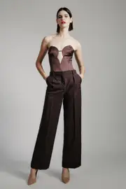 callista pant in dark chocolate