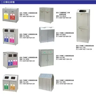 專業經營 勇氣盒子不鏽鋼垃圾桶 TH-94S 資源回收 環保 室外 煙灰缸 垃圾分類桶 回收桶 清潔箱