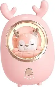 GANAZONO 1Set Adorable Charging Mini Hand Warmer Cartoon Animal Design Portable Warmer for Outdoor Activities Rapid Heating for Camping Skiing and More