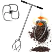 Walensee Upgrade Twist Tiller Manual Hand Tiller Garden Claw Cultivator with ...