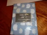 Lambs & Ivy Elephant Tales Fitted Crib Sheet- NIP