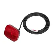 Mudguard Rear Light Brake Light Lamp Compatible with F30D F40D Electric Scooter Rear Mudguard Number Number As Shown