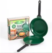 Golden Baking Pan Cake Pan Non-stick Frying Pan Fast Double-sided Frying Pan Kit