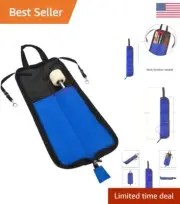 Drum Stick Bag - Portable Holder for Drumsticks & Accessories - Blue