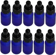 Oil Dispenser 10 Pack Frosted Glass Travel Bottles Dropper for On-The-go