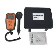 Portable UV Light Meter UVA UVB Light Meter with Measurement Ranges 0～40mw/cm²