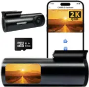 Dash Cam Front,2K Dash Camera for Cars,Mini Dashcams for Cars