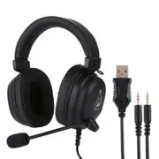 V6800 Dual 3.5Mm + Usb Interface Wired Gaming Headset Cable Length: 2.1M