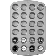 Wilton Recipe Right 24 Cupcake Mini Muffin Cake Pan DENT