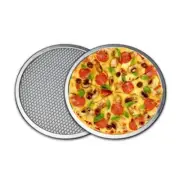Aluminum Pizza Mesh Plate with Excellent Heat Conduction for Perfect Crust