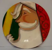 Zrike JOLLY ST. NICK Dinner Plate /s NEW More Items Available