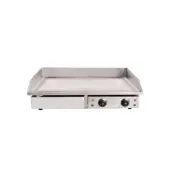 Omcan USA 34870 28" Countertop Electric Griddle with 28.5" x 15.75" Surface, ...