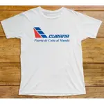 CUBANA AIRLINES T 恤 688 哈瓦那古巴加勒比巴哈馬斯塔利卡牙買加全新