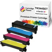 A Set BCMY Non-Genuine Toner Cartridge for Kyocera TK-544 TK544K TK544C TK544M TK544Y (5000/4000 (B/CMY) Pages) for FSC5100DN