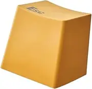 Llazsybz Bathroom Stool, 40cm Height Square Footrest, Stable Step Stool for Living Room, Daily Use, Adults and Kids, Bathroom, Yellow, as described