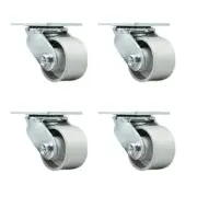3.25 Inch Semi Steel Swivel Caster Set with Roller Bearing and Swivel Lock SCC