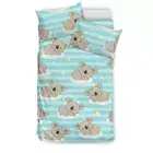 SLEEP KOALA PATTERN BEDDING SET