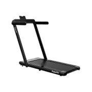 Costway 2in1 Electric Treadmill Folding Incline Running Machine w/LED Display&Bluetooth Speaker Home Black