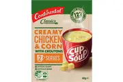Continental Classics Cup A Soup Creamy Chicken & Corn With Croutons 60g