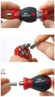 Wiha Stubby pocket Size Screwdriver - Mini screwdriver Goes Everywhere