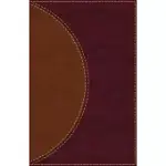 AMPLIFIED READING BIBLE: BROWN, LEATHERSOFT