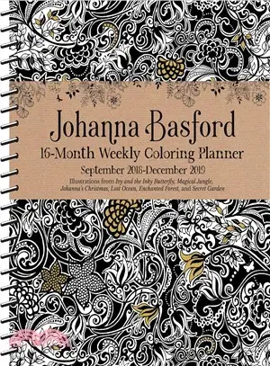 Johanna Basford Coloring 2018-2019 Planner
