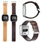 Leather Watch Band Strap Bracelet For Fitbit Versa/Lite Edition/Special Edition