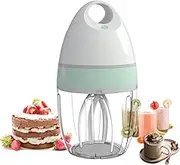 MIGECON Electric Egg Stand Mixer Milk Frother Wireless Hands-free Mixer Electric Whisk Drink Mixer for Food Whipping,Whisk Egg White,Cake Mixer, Chocolate Milk Mixer 900ml