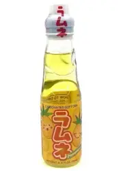 Ramune (5) bottles Japanese Marble Soda Pineapple flavor!