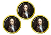 Sir Isaac Newton Golf Ball Markers