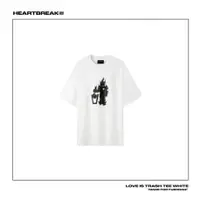 在飛比找蝦皮購物優惠-4PERCENT 4% LOVE IS TRASH TEE 