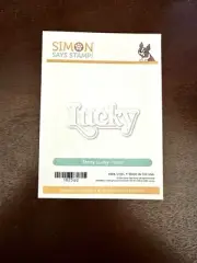 Simon Says Stamp Fancy Lucky Wafer Die NEW