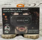 VR Headset with Wireless Bluetooth Controller - iPhone & Android Sealed Box