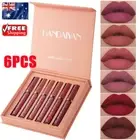 HANDAIYAN 6 PCS/Set Liquid Lipstick Lip Gloss Matte Long Lasting Lip Makeup~