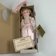Seymour Mann Connoisseur Collectible Porcelain doll Alison COA Vintage NWT