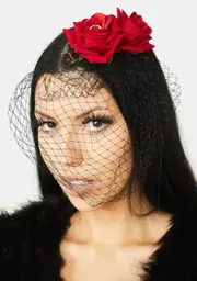 [Devil666ish] Creepy Bride Floral Headpiece