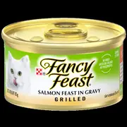 Fancy Feast Adult Grilled Salmon Feast In Gravy Wet Cat Food