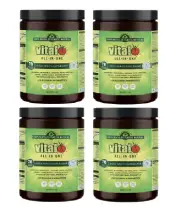4 Pack 120g Vital Greens All-in-One Naturapathic Formulated Daily Supplement