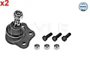 MEYLE x2 Ball Joint Front Axle For FIAT Siena Doblo Cargo Palio 96-12 7082812