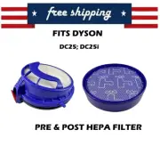 916188-05; 919171 Post Pre Motor HEPA Filter For Dyson DC25 DC25i Animal Bagless