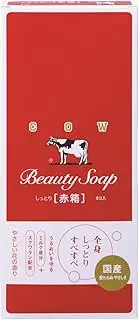 COW BRAND Soap Red Box 100g*6pieces