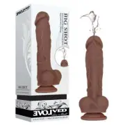 Evolved Big Shot 8" Squirting Dildo Vibrating Ejaculating Dong USB Sex Toy