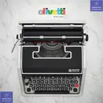 【七年得物】機械打字機老式打字機復古可打字OLIVETTI LETTERA DL機械古董情人節禮物