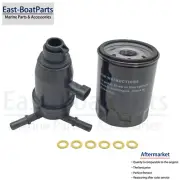 100 Hour Mercury 175-200-225-250-300HP V6-V8 Oil Filter Kit 8M0123025 Engine